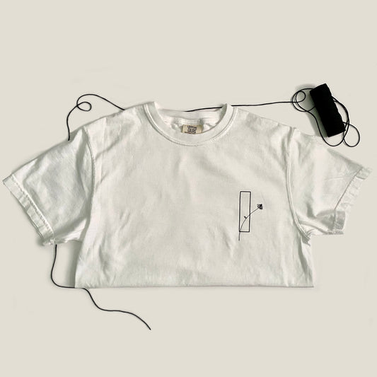 Flower Minimalistic T-Shirt | Flower T-Shirt | Comfort Colors C1717 | Comfort Colors T-Shirt | Wildflower T-shirt | Line Art T-Shirt