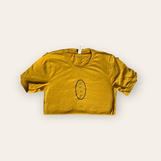 Vintage Mirror Flower T-Shirt | Vintage Design Fall T-Shirt | Bella + Canvas Fall T-Shirt